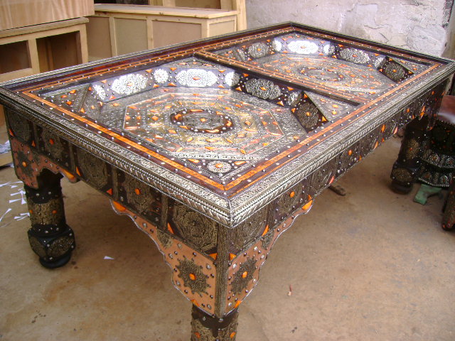 Antieke Marokkaanse tafeltjes